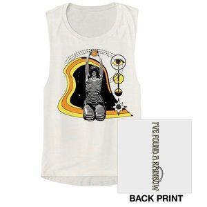 I've Found A Rainbow Ladies Muscle Tank - Kesha